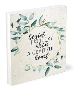 Shelfie Sitter Grateful Heart 4x5