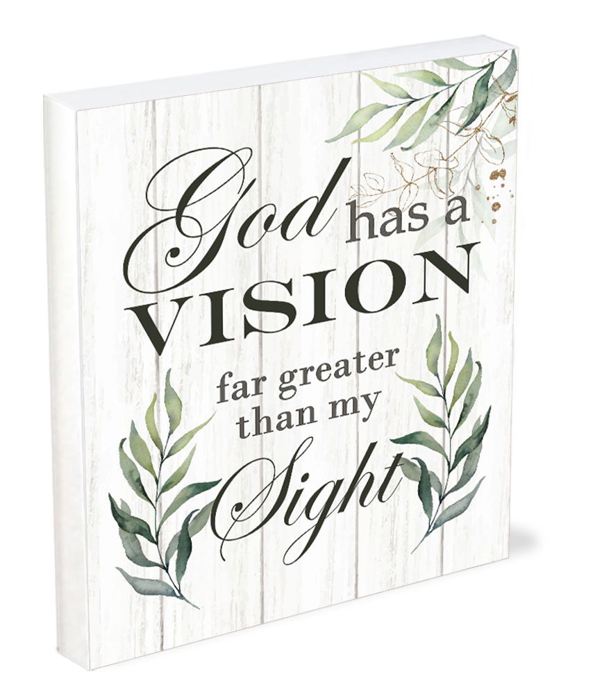 Image of Shelfie Sitter God Has A Vision 4×5