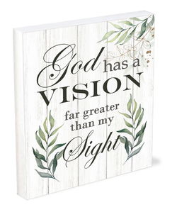 Image of Shelfie Sitter God Has A Vision 4×5