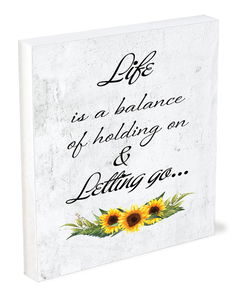 Image of Shelfie Sitter Holding On & Letting Go 4×5