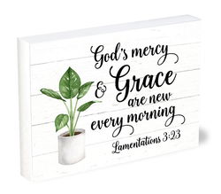 Image of Shelfie Sitter Gods Mercy and Grace 4×5