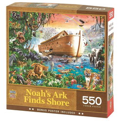 Image of NOAH’S ARK FINDS SHORE PUZZLE 550 PIECES
