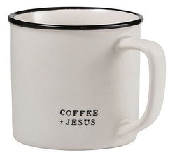 Image of Face to Face Coffee Mug – Coffee + Jesus – 16oz