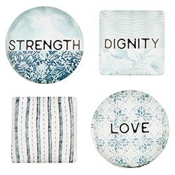 Image of Mixed Magnet Set – Strength/Love