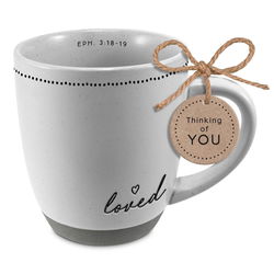 Image of Coffeecup – Textured Love Eph 3:18,19 – 16oz