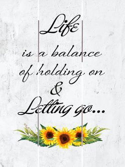 Image of Pallet Art Holding On & Letting Go 9×12