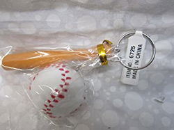 Image of Baseball Bat & Ball Keychain