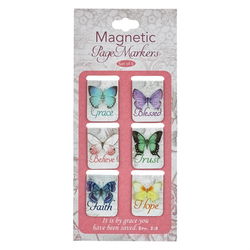 Image of Pagemarker Magnetic Small Butterfly Blessings