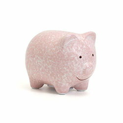 Image of Piggy Bank Child to Cherish Mini Ceramic Pink