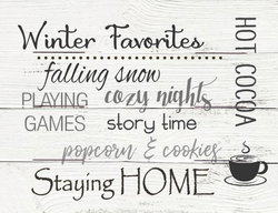 Image of Pallet Art Winter Favorites 9×12