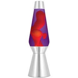 Image of Lava Lamp 27′ Yellow & Purple
