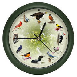 Image of Bird Call Clock 20th Anniversary Edition 8″