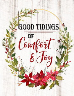 Image of Pallet Art Good Tidings 9×12