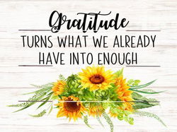 Image of Pallet Art Gratitude 9×12