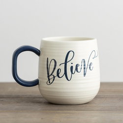 Image of Mug Believe Ceramic 14 oz.