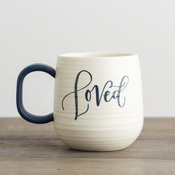 Image of Mug Loved Ceramic 16 oz.