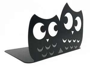 Book Ends Black Owl Set of 2