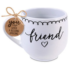 Image of Ceramic Mug – Friend 1 Thessalonians 5:11- 18oz