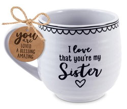 Image of Ceramic Mug Sister Phil. 1:7, 18oz