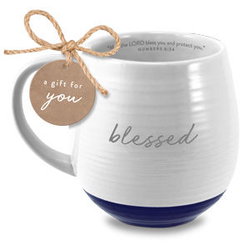 Image of Ceramic Mug Blessed Numbers 6:24, 18 oz