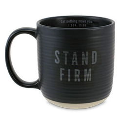 Image of Ceramic Mug Stand Firm 1 Corinthians 15:58, 18 oz