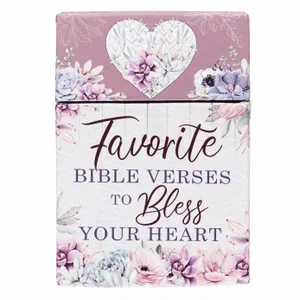 Box Of Blessings-Favorite Bible Verses To Bless The Heart