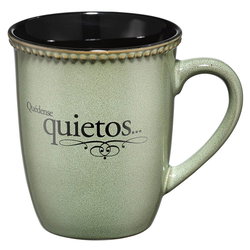 Image of Taza verde Quedense quietos