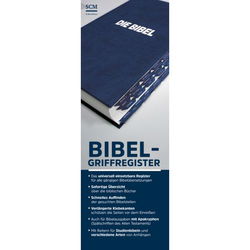 Image of Bibel-Griffregister- Blau German Bible Tabs blue