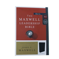 Image of NKJV, Maxwell Leadership Bible, Third Edition, Imitation Leather, Black, Comfort