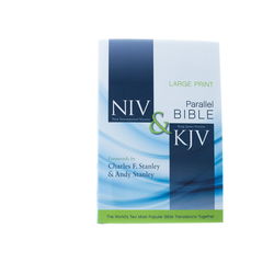 Image of NIV & KJV Side-By-Side Bible/Large Print-Hardcover
