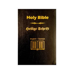 Image of Bible German / English Deluxe Bonded Leather Thumb Index 6′ x 8.75′