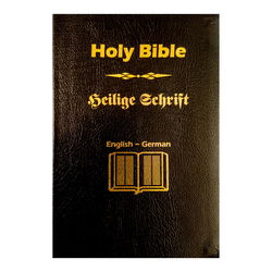 Image of Bible German / English Deluxe Bonded Leather Thumb Index 7′ x 10′