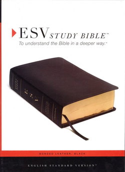 Image of ESV Study Bible-Black Bonded Leather