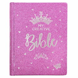 Image of My Creative Bible Purple Glitter Hardcover