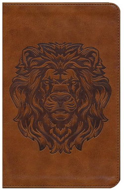 Image of ESV Thinline Bible-Royal Lion Design Trutone