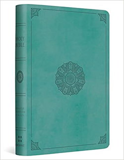 Image of ESV Value Compact Bible -Trutone, Turquoise, Emblem Design