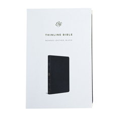 Image of ESV Thinline Bible-Black Bonded Leather