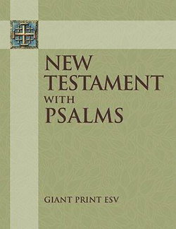 Image of New Testament With Psalms: Giant Print ESV