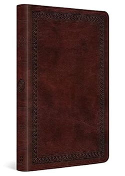 Image of ESV Premium Gift Bible (Trutone, Mahogany, Border Design)