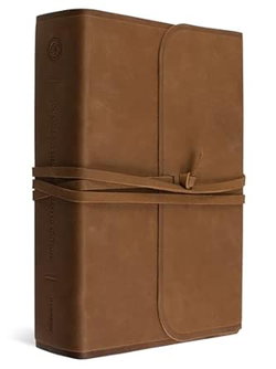 Image of ESV Journaling Bible Interleaved Flap with Strap