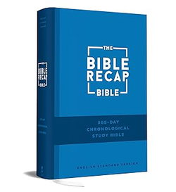 Image of The Bible Recap 365-Day Chronological Study Bible: ESV Hardcover