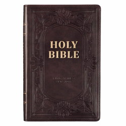 Image of KJV Gift Edition Bible Dark Brown w/ Thumb Index