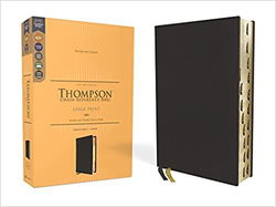 Image of KJV Thompson Chain-Reference Bible , Genuine Leather, Thumb Indexed LG Print