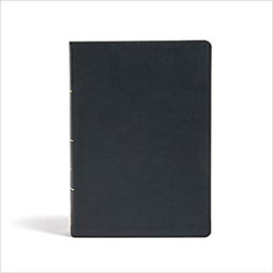 Image of KJV Super Giant Print Reference Bible, Black Leathertouch