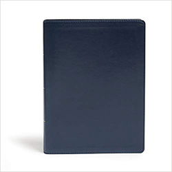 Image of KJV Study Bible, Full-Color, Navy Leathertouch