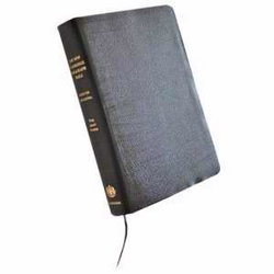 Image of KJV Cambridge Personal Size Paragraph -Black Calfskin Leather