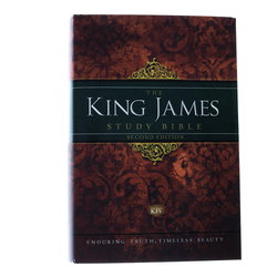 Image of KJV Study Bible Second Edition-Hardcover (2ND ed.) – Large Print