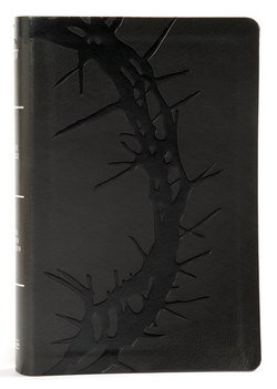 Image of KJV Large Print Personal Size Reference Bible, Charcoal Leathertouch