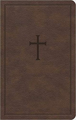 Image of KJV Personal Size Bible, Brown Leathertouch