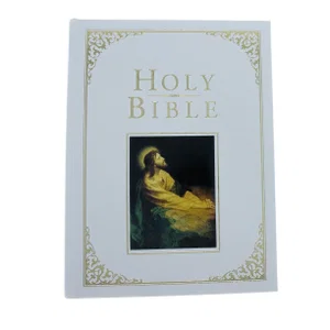KJV Family Bible, White Imitation Leather
